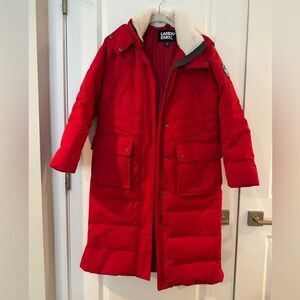 Lands’ End Women's Expedition Waterproof Winter Maxi Down Coat